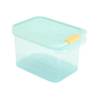Recipiente Rectangular Para Congelación Freezer Fit 750Ml Azul