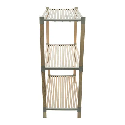 Estanteria Con Entrepaño En Madera 3 Niveles