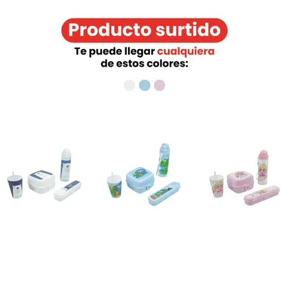 Recipientes plásticos para niños. 4 piezas