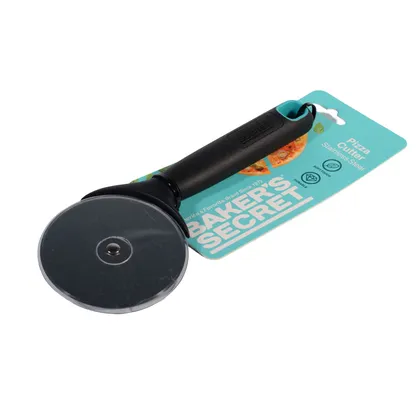 Cortador De Pizza Acero Inoxidable Bs 23 Cm Negro