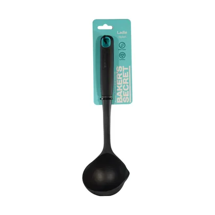 Cucharon Nylon Bs 32,3 Cm Negro