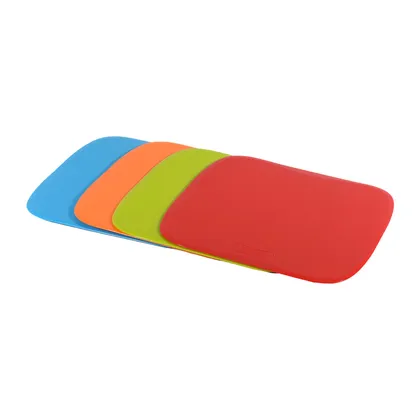 Set X 4 Tablas De Picar Flexibles Bs 20 Cm Surtido
