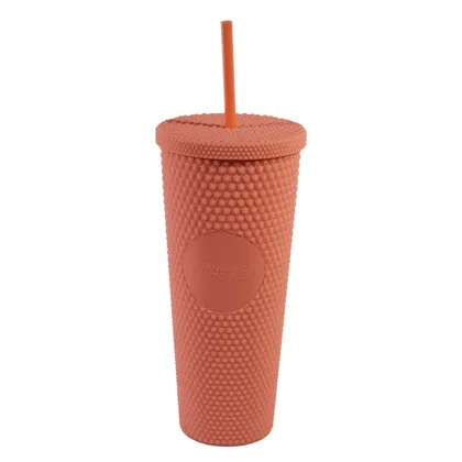 Vaso Tumbler Con Pitillo 710Ml Surtido