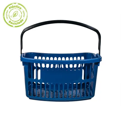 Canasta Ergonomica Institucional Azul MR
