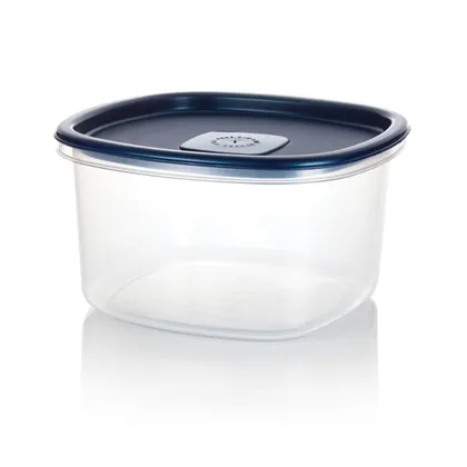 Recipiente Plastico Cuadrado 2.5L Azul noche