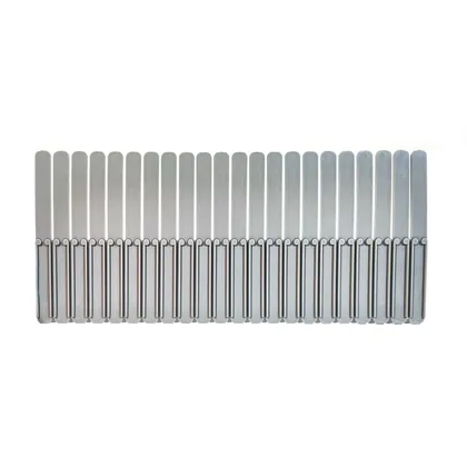 Separador para caja plastica (Largo 35,5 cm)-Gris