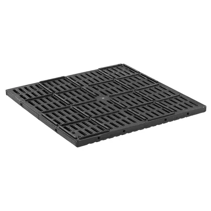 Piso plastico filtrafacil cria de 60x60 cm-Negro