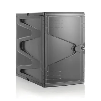 Locker plástico modular transparente 45 cm