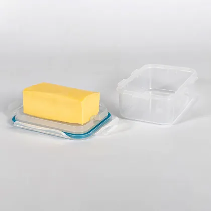 Recipiente Plastico para Mantequilla Classic 460ml transparente locknlock