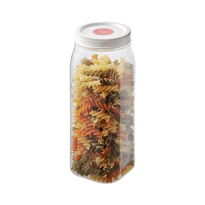 Recipiente decorativo Alto Tapa Rosca 1.3L