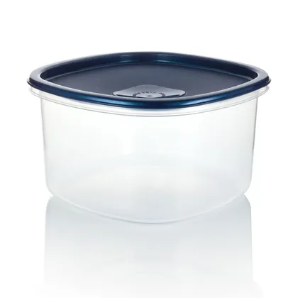Recipiente Plastico Cuadrado 4.5L Azul
