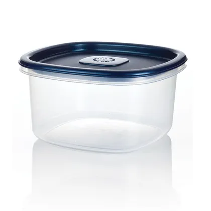 Recipiente Plastico Cuadrado 1.5L Azul