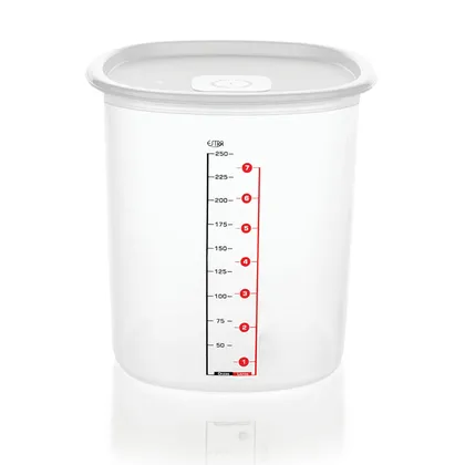 Recipiente Alto 9L con marcacion de capacidad