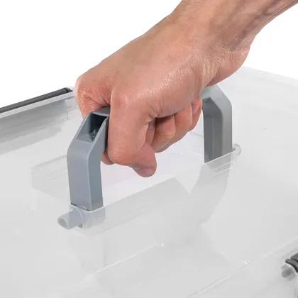 Caja Organizadora Estrabox Con Manija Temporada Escolar 2025