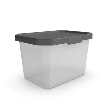 Caja Organizadora Estrabox 20L Natural-Gris