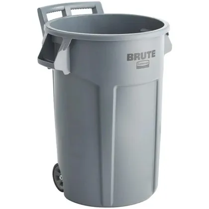 Contenedor Brute con Ruedas de 166 Litros Gris Rubbermaid 2131929