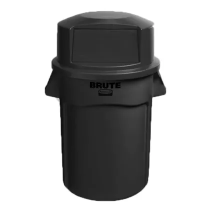 Contenedor Brute 121 Litros 1867531 con Tapa Domo Negro 2044152