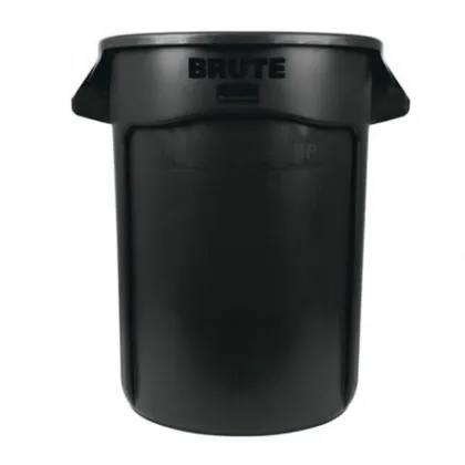 Contenedor Brute 121 litros Sin Tapa Negro Rubbermaid 1867531