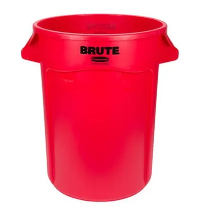 Contenedor Brute 121 litros Sin Tapa Rojo Rubbermaid FG263200RED
