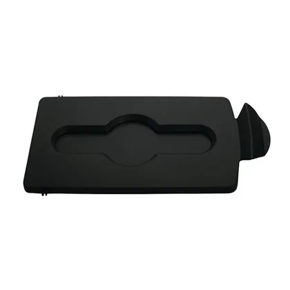 Tapa Negra Cerrada para Estación de Reciclaje Slim Jim® Rubbermaid 2007892