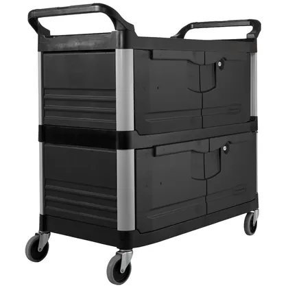 Carro de Instrumentos Xtra® Cerrado Negro FG409500BLA + 614094X1BLA