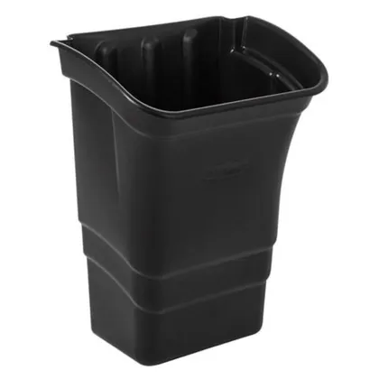 Cubo de Desechos 30 Litros Negro para Carro de Servicio Rubbermaid FG335388BLA