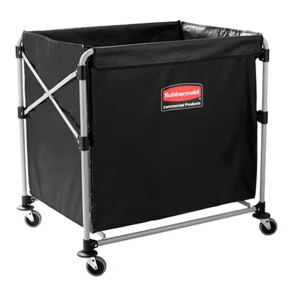 Carro Para Lavandería Industrial Plegable X-Cart Negro 110 Kg ( 290 litros) 1881750
