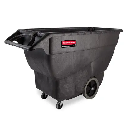 Practiwagon Volcador 800 Litros Sin Tapa Negro Rubbermaid FG9T1600BLA