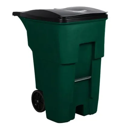 Contenedor Brute con Ruedas 360 litros Verde 2151453