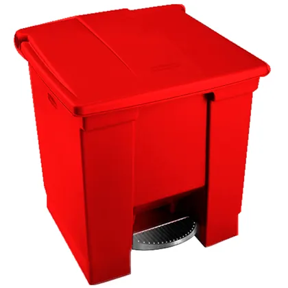 Papelera de Pedal 30 litros Roja Rubbermaid FG614300RED