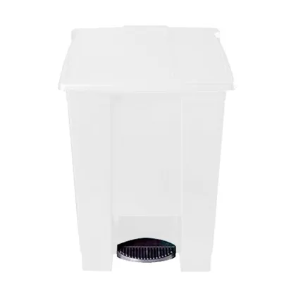 Papelera de Pedal 45 Litros Blanca FG614400WHT