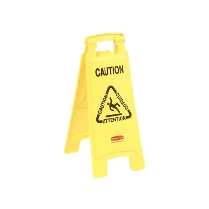 Señal de Prevención Piso Mojado 63 cm Amarillo Rubbermaid FG611200YEL