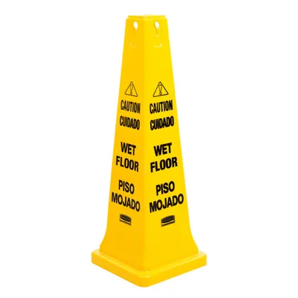 Cono de Seguridad para Piso Mojado 91cm Rubbermaid FG627677YEL