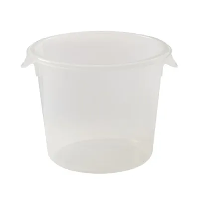 Contenedor Redondo Rubbermaid 3.8 Litros para Almacenamiento de Alimentos FG572124CLR