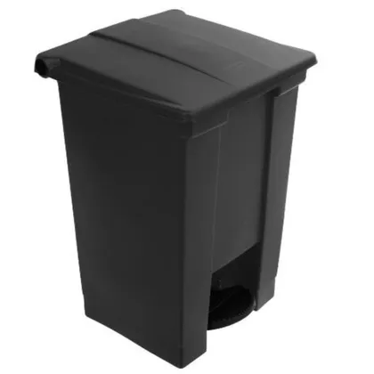 Papelera de Pedal 45 Litros Negra Rubbermaid 2089820