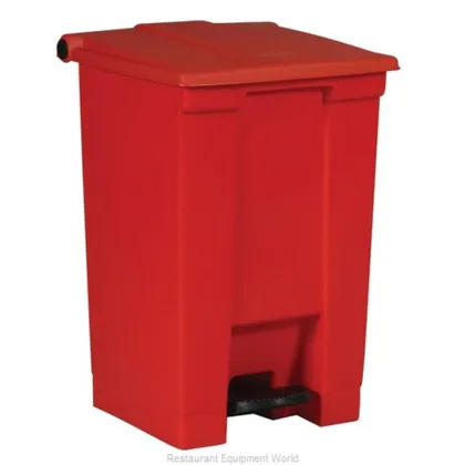 Papelera de Pedal 45 Lts Roja Rubbermaid FG614400RED