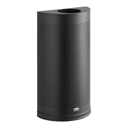 Contenedor Decorativo Media Luna Negro 45 Litros FGSH12EPLTBK