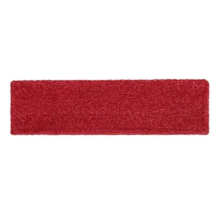 Mopa Plana Microfibra Roja para Sistema Adaptable Rubbermaid 2132423
