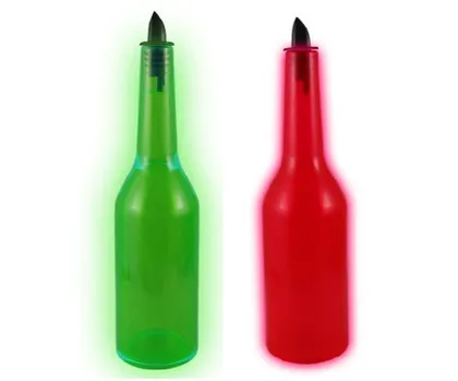Botella Flair kryptonite verde/roja 750ml