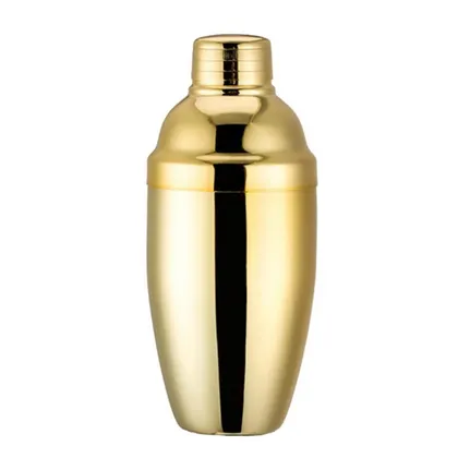 Coctelera 3 Piezas Oro 550ml