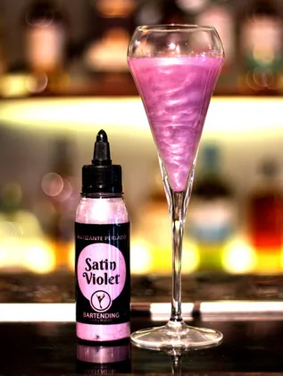 Glitter Violeta - Satin Violet
