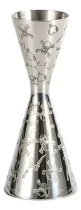 Jigger Super Slim Calavera