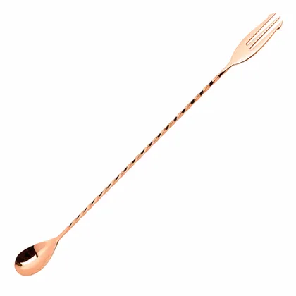 Cuchara Tridente Cobre
