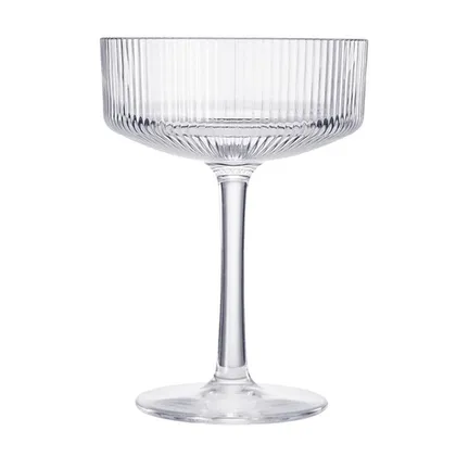 Coupe Elegance 5 oz Borde Dorado