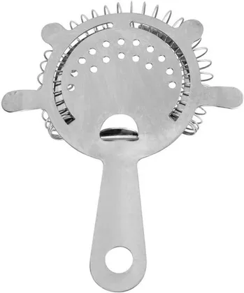 Strainer Clásico 4 Puntas plateado