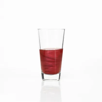 Vaso apilable largo
