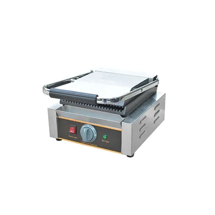 Sanduchera Tipo Panini Electrica de Un Puesto