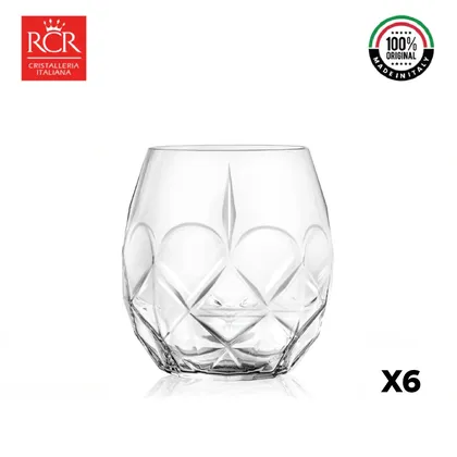 Vaso Cristal Alkemist RCR SET X6 ITALIA