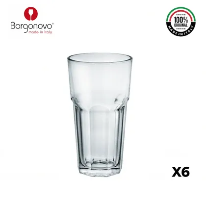 Vaso largo London HB 355cc Set x6 Italia
