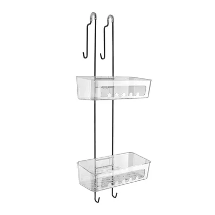 Organizador Ducha Doble Origin Metaltex Italia.